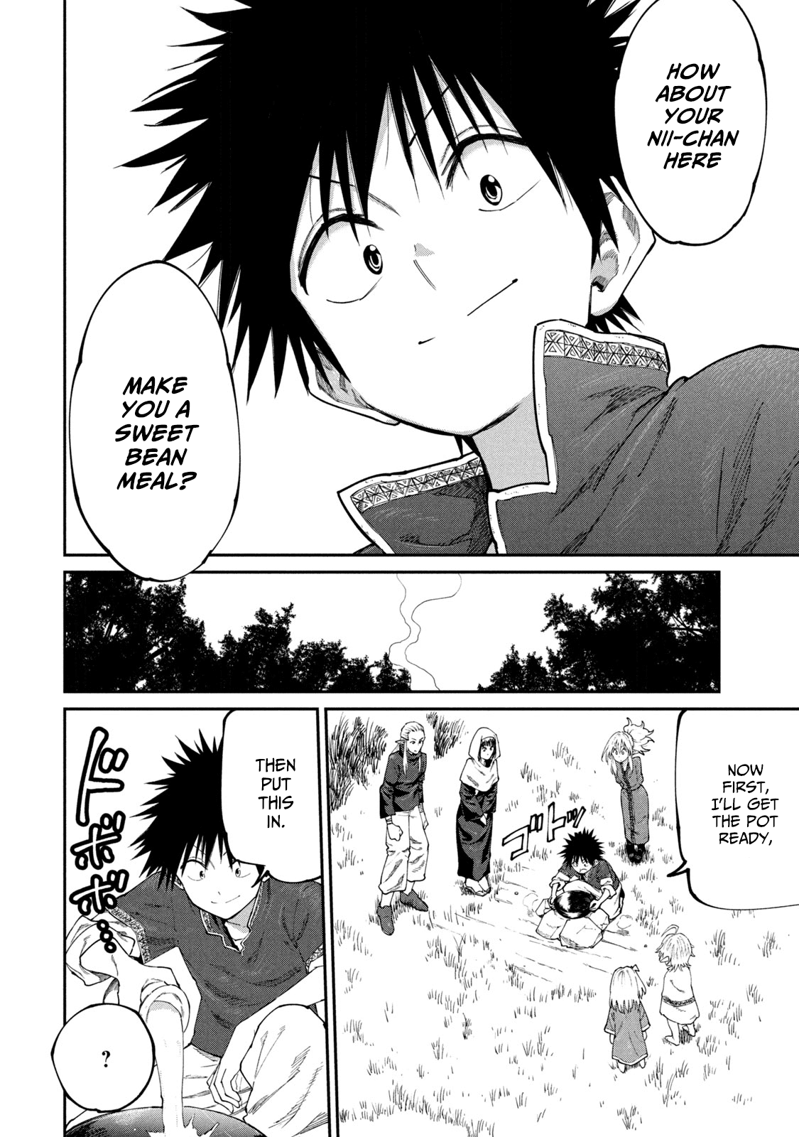 Mazumeshi Elf to Yuboku gurashi Chapter 46 16